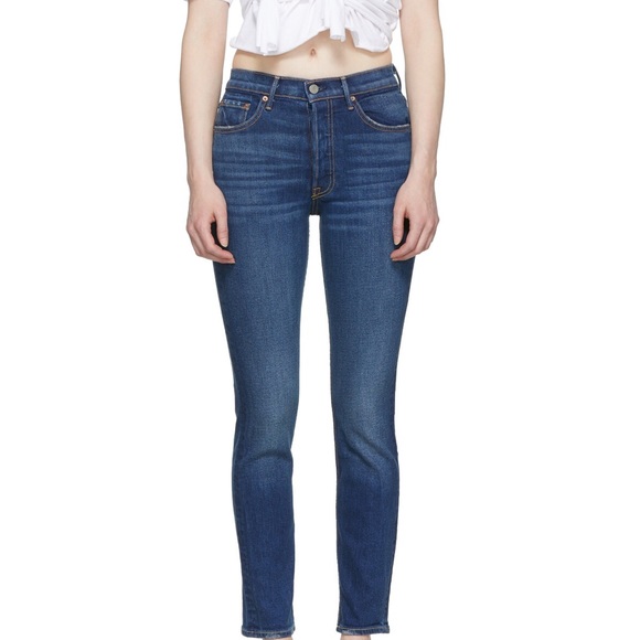 GRG | Blue 1 Stretch Skinny Jeans - Picture 1 of 5